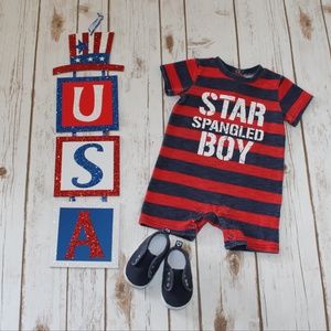 🇺🇸 $6 or 2/$9 4th of July romper